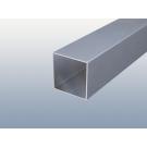 Vierkantrohr aus Aluminium - pressblank /  80x60x3 mm