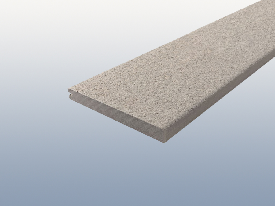 CEDRAL® Terrassendiele weicher Sand Abschlussprofil: CEDRAL® Terrassendiele  weicher Sand Abschlussprofil