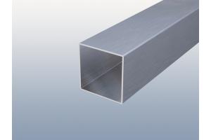 Vierkantrohr aus Aluminium - pressblank /  10x10x1 mm